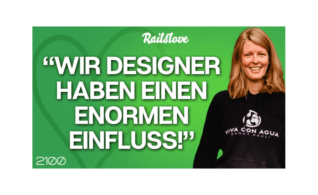 Designer haben einen enormen Einfluss, sagt Podcast -Gsrt Sandy Dähnert.