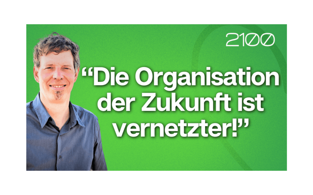 Johannes Mainusch redet im Podcast über die Organisation der Zukunft.