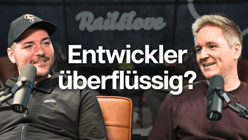 wir reden im podcast über no code und fragen ob es Entwickler:innen überflüssig macht